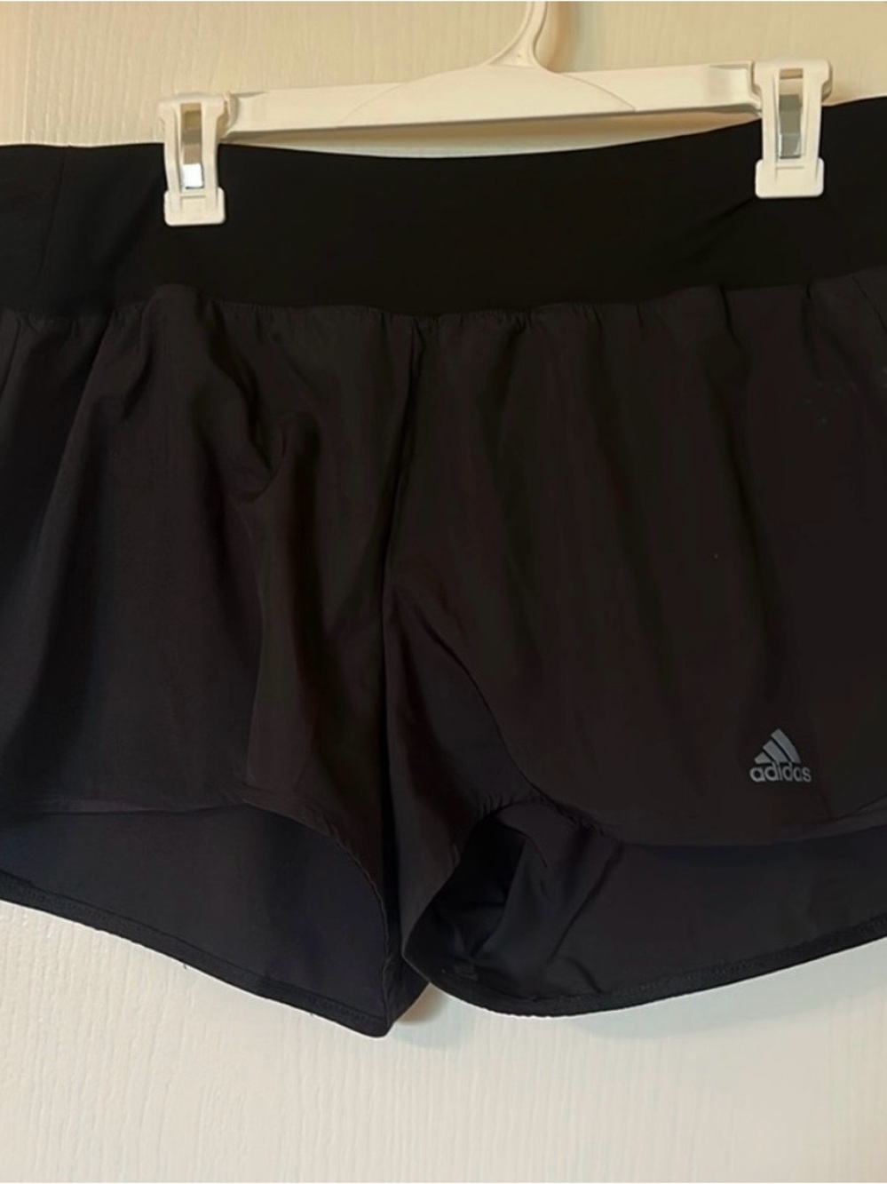 adidas Black Women's Athletic Running Shorts